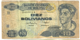 Bolivia 10 Bolivianos 1986 (1996) G - Bolivië