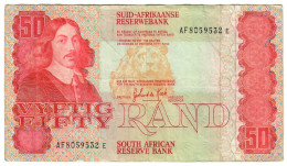 South Africa 50 Rand 1984 F "de Kock" [2] - Sudafrica