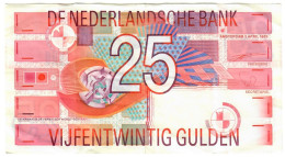 Netherlands 25 Guilders (Gulden) 1989 VF [1] - 25 Gulden