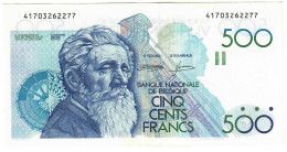 Belgium 500 Francs (Frank) 1980 EF "Demanet/Godeaux" - 500 Francos