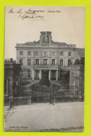 27 LE NEUBOURG Hôtel De Ville En 1917 Chien Devant Le Portail VOIR DOS - Le Neubourg