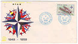 FRANCE FDC 1272 - OTAN