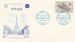 FDC FRANCE 1272 - NATO