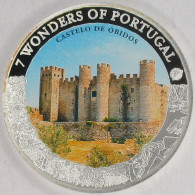 COOK ISLANDS 2009 7 Wonders Of Portugal $1 Castelo De Obidos UNC - Isole Cook