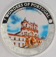 COOK ISLANDS 2009 7 Wonders Of Portugal $1 Mosteiro Da Alcobaca UNC - Isole Cook