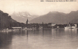 Villeneuve Et Les Dents Du Midi 1938  (12696) - Villeneuve