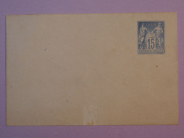 BQ18  FRANCE  BELLE LETTRE ENTIER SAGE  1898  NON VOYAGé++ - Other & Unclassified