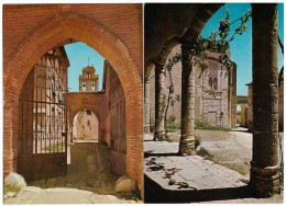 Albergue De Carretera TORDESILLAS - 2 Postales Monasterio De Santa Clara - Valladolid