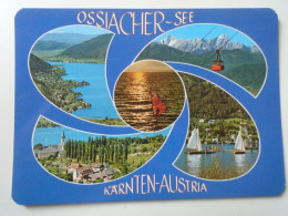 D194590   Österreich  -AK -  Kärnten -Ossiacher See Mit Seinend Badeorten  Ossiach Und Annenheim - Ossiachersee-Orte