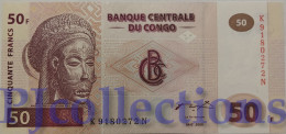 CONGO DEMOCRATIC REPUBLIC 50 FRANCS 2000 PICK 91 UNC - République Démocratique Du Congo & Zaïre