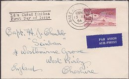 EIRE 8d SUPPLEMENTARY AIRMAIL ISSUE 1954 FDC - Brieven En Documenten