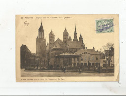 MAASTRICHT 22 VRIJTHOF MET ST SERVAAS EN ST JANSKERK  1919 - Maastricht