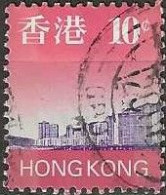 HONG KONG 1997 Hong Kong Skyline - 10c. - Purple And Pink FU - Oblitérés