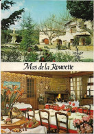 ROCHEFORT Du GARD (30) Mas De La Rouvette Hôtel Restaurant, Cpm - Rochefort-du-Gard