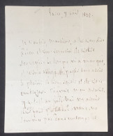 CHATEAUBRIAND – Lettre Autographe Signée – Révolution, Transformation Sociale Et Europe - 1832 - Ecrivains