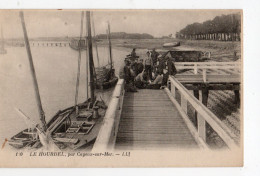 LE HOURDEL * SOMME * Près De CAYEUX SUR MER * BATEAUX DE PECHE * Animation * EMBARCADERE * Carte N° 130 LL - Le Hourdel