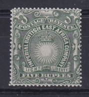 British East Africa: 1890/95   Light & Liberty   SG19    5R    MH - África Oriental Británica