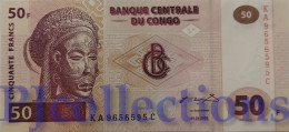 CONGO DEMOCRATIC REPUBLIC 50 FRANCS 2000 PICK 91A UNC - Democratic Republic Of The Congo & Zaire