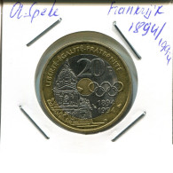 20 FRANCS 1994 FRANCIA FRANCE Trimetallic Moneda #AN471.E - 20 Francs