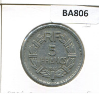 5 FRANCS 1945 FRANCIA FRANCE Moneda #BA806.E - 5 Francs