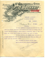 1923 - Lettre Commerciale Sté LEGRANDOIS (Vire) - PRODUITS ALIMENTAIRES -CHOCOLATS - DRAGEES -PATISSERIES - Levensmiddelen