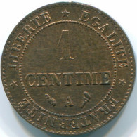 1 CENTIME 1897 A FRANCE Coin CERES AUNC #FR1210.24 - 1 Centime