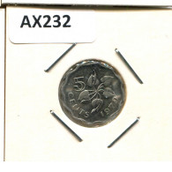 5 CENTS 1979 SWAZILAND Coin #AX232.U - Swaziland
