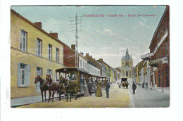 BONSECOURS -  Grand'Rue .  -  Départ Du Tramways - Péruwelz