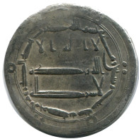 ABBASID  AL-MUHAMMADIYA  166 AH UMAYYAD CALIPHATE Silver DIRHAM Medieval Islamic Coin #AH168.4.D - Oriental
