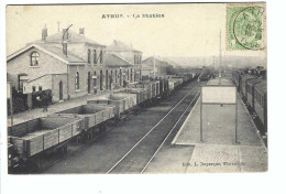 ATHUS  - La Station  1906 - Aubange