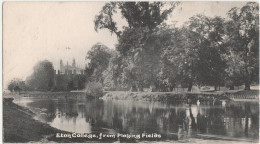 ETON COLLEGE - FROM PLAYING FIELDS - 1904 - Windsor