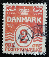 Danemark > 1905-12 (Frederik VIII) > Oblitérés N°49a  Dentelés 14x14 1/2 - Usati