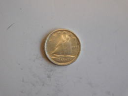 CANADA 10 Cents 1943 Cent Silver, Argent - Canada