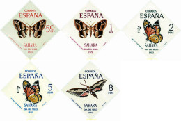 76838 MNH SAHARA ESPAÑOL 1970 MARIPOSAS - Arañas