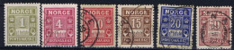 Noruega Tasas U 1/10 (o) Usado. 1889 - Usati