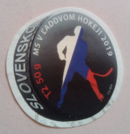 Slovakia, Year 2019, Nr. 871, Cancelled; Icehockey - Oblitérés