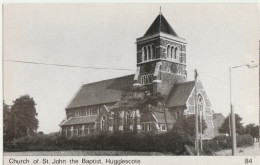 CHURCH OF ST JOHN THE BAPTIST - HUGGLESCOTE - Sonstige & Ohne Zuordnung