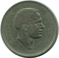 ½ DIRHAM / 50 FILS 1975 JORDANIA JORDAN Moneda #AP072.E - Jordan