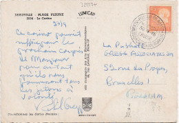 32229# Sweden Posted On Board MS Kungsholm Swedish American Line, 30 9 65 Cruise BRUXELLES Belgique - Covers & Documents