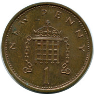 PENNY 1980 UK GRANDE-BRETAGNE GREAT BRITAIN Pièce #AX090.F - 1 Penny & 1 New Penny