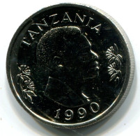 50 SENTI 1990 TANZANIE TANZANIA UNC Rabbit Pièce #W11201.F - Tansania