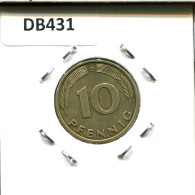 10 PFENNIG 1980 D BRD ALLEMAGNE Pièce GERMANY #DB431.F - 10 Pfennig