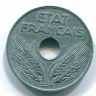 20 FRANC 1943 FRANCE Pièce XF #FR1142.4.F - Andere & Zonder Classificatie