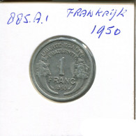 1 FRANC 1950 FRANKREICH FRANCE Französisch Münze #AN296.D - 1 Franc