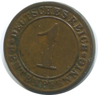 1 RENTENPFENNIG 1924 F DEUTSCHLAND Münze GERMANY #AE192.D - 1 Rentenpfennig & 1 Reichspfennig