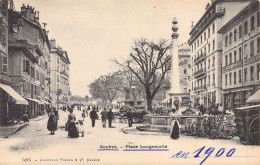 SUISSE - Genève - Place Longemalle - Carte Postale Ancienne - Genève