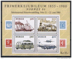 Noruega HB   4 ** MNH. 1980 - Blocs-feuillets