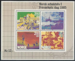 Noruega HB   5 ** MNH. 1985 - Blocs-feuillets