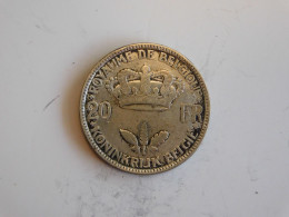 Belgique 20 Francs 1935 Silver, Argent - 20 Frank