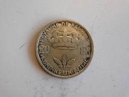 Belgique 20 Francs 1935 Silver, Argent - 20 Francs